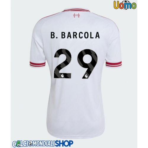 Maglie da calcio Liverpool Bradley Barcola #29 Seconda Maglia 2026-27 Manica Corta